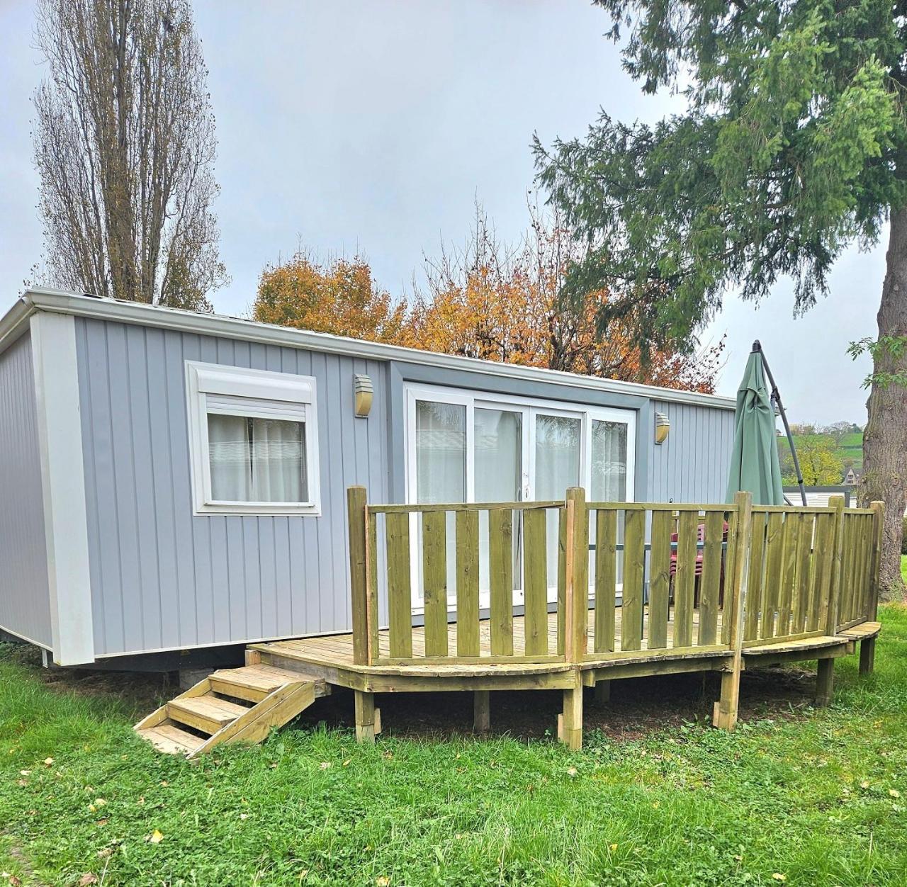 Camping De Charlieu - Mobile Home Exteriör bild